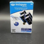 Instapure 4 Pack R2 Replacement Water Faucet Filter Fits F2 & F5 New Sealed Box. Fixed Price $19.55.