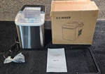 Bullet Ice Maker, 26.5 Lb/24h Counter Top Maker With Self-cleaning Wbj-10c. Fixed Price $100.11.