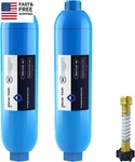 Rv/marine Water Filter With 1 Flexible Hose Protector, Greatly Reduces Bad Tast. Fixed Price $48.10.