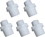 Malida 1/2" Thread Male To 1/4" Push Fit Tube Quick Connect 1/4 Inch, White. Fixed Price $11.19.