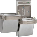 Elkay Lzstl8wssk Ezh2o Wall Mounted Bi-level Drinking Fountain - Stainless Steel. Fixed Price $3134.25.
