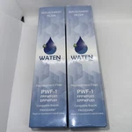 Set Of 2 Waten H2o Replacement Filters Pwf-1 Eppwfu01 Fppwfu01 New Sealed!. Fixed Price $28.99.