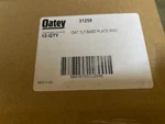 (12 Pack) Oatey 31259 Round Nose Toilet Base Plate, White (new). Fixed Price $129.99.