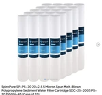 Filter Spiropure Sp-p5 -20 2.5 5 Micron 20 Polypropylene Case Of Cheap!. Fixed Price $41.30.