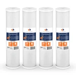 4-pack Of Big Blue 5 Micron Coconut Shell Carbon Block Water Filter Cartridges. Fixed Price $129.79.
