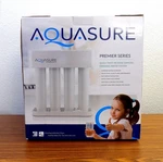 Aquasure Premier 75 Gpd Reverse Osmosis Filtration System W/ Chrome Faucet. Fixed Price $124.99.