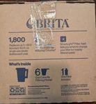Brita Metro 6-cup Water Filter Pitcher White Smartlight W/ Elite. Fixed Price $17.95.