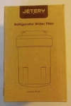 Jetery Model Rf-09-1 Refrigerator Water Filter Replacement New, Unopened. Fixed Price $9.47.