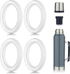 4pcs Replacement Gaskets For Stanley Cup, Silicone Seal Ring Thermos Lid Com. Fixed Price $12.17.