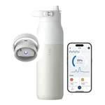 Larq Purevis 2 Self Cleaning Water Bottle Uv Purifier Granite White 23oz. Fixed Price $84.99.
