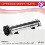 Max Water Stainless Steel Reverse Osmosis Commercial Membrane Housing 4021. Fixed Price $125.00.
