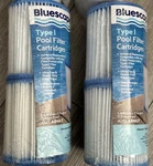 Bluescape Type I Filter Cartridge Universal Replacement P57b00402 (4 Pk). Fixed Price $12.99.