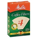 Melitta #4 Cone Coffee Filters, Unbleached 100 Count (pack Of 1), Brown. Fixed Price $7.64.