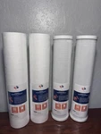 Aquaboon Sediment & Carbon Block Water Filter Cartridges 5 Micron 4 Pack. Fixed Price $111.00.