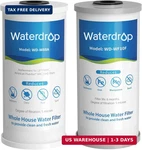 Waterdrop Whole House Water Filter, Carbon Reduce Iron & Manganese Filte. Fixed Price $145.78.