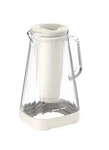 Glacier Fresh Glass 10 Cup Water Filter Pitcher Off White Borosilicate High Flow. Fixed Price $25.00.
