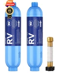 Stokk Rv Water Filter With Flexible Hose Protector, Nsf 2 Pack, Blue. Fixed Price $33.98.