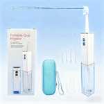 Aidbyiot Water Flosser & Toothbrush Combo-portable Dental Oral Mini, White. Fixed Price $95.99.