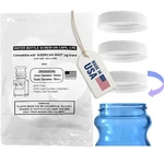 Sanitro Threaded/screw-on Caps For 3 And 5 Gallon Water Bottle 53mm, White. Fixed Price $10.99.