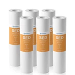Aquaweaver 5 Micron Pp Sediment Water Filter 10"h X 2.5"w 2.5"d, White. Fixed Price $32.85.