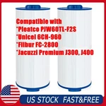 Future Way 2x Spa Hot Tub Pool Filter For Pleatco Pjw60tl-f2s, Jacuzzi J300 J400. Fixed Price $52.89.