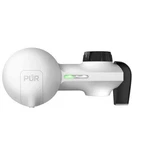 Pur Plus Horizontal Faucet Mount Water Filtration System In Matte White. Fixed Price $17.99.
