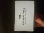Patriot Pure Nanomesh Replacement Water Filter Purification - Open Box Sealed. Fixed Price $29.99.