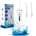 Luwradaad Water Dental Flosser - 350ml Cordless With 3 White. Fixed Price $41.24.