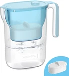 Water Filter Pitcher, 200-gallon Long-life, Countertop Nsf Certified Purif. Fixed Price $29.99.