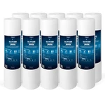 4.5" X 20" Big Blue Sediment 1 Micron Water Filters Cartridges Set Of 10. Fixed Price $119.99.
