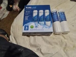 Pureline Refrigerator Water Filter 3-pack Model #pl-500-s 2 In The Box Sealed. Fixed Price $18.00.