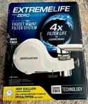 Zero Water Extreme Life Faucet Mount Filter System Zfm-400wh White 400 Gallons. Fixed Price $39.95.