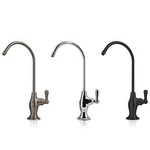 Deluxe Ceramic Disc Faucet Coke Shaped Non-air Gap Lead Free For Ro Water Filter. Fixed Price $53.99.