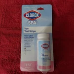 Clorox Spa Test Strips 5-way For Pools & Hot Tubs Chlorine Bromine Ph 30strips. Fixed Price $9.99.