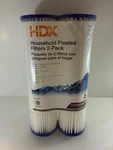 Hdx Household Pleated Filters 2-pack. Fixed Price $9.99.