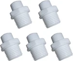 Malida 1/2" Thread Male To 1/4" Push Fit Tube Quick Connect 1/4 Inch, White. Fixed Price $16.01.