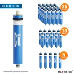 (1-25 Pack) 100 Gpd Ro Max Water Filter System Membrane. Fixed Price $28.95.