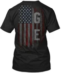 Ge Family American Flag T-shirt Made In The Usa Size S To 5xl. Fixed Price $23.97.