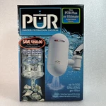 Pur Plus Faucet Mount Water Filtration System White Fm-3000 With 1 Filter New. Fixed Price $17.95.