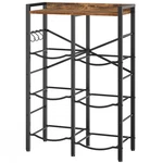 Water Bottle Holder 5 Gallon Jug Rack 3 Tier X Shape Rustic Brown Black Bf03st01. Fixed Price $114.99.