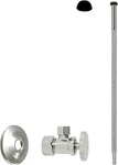Westbrass Corrugated Supply Kit With Round Handle 5/8 Od X 3/8 15". Fixed Price $35.99.