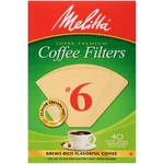 Melitta #6 Cone Coffee Filters Unbleached Natural Brown 40 Count Pack Of 12 =480. Fixed Price $59.99.
