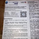 2 Pack Purespring Replacement Refrigerator Filter Ps-lt700p For Lg Ps-lt700s New. Fixed Price $10.94.