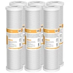 1-6 Pack 5 Micron 10" X 2.5" Cto Carbon Block Whole House Water Filter Cartridge. Fixed Price $25.99.