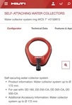 Hilti Self-attach Water Collectors Collector System Ring Wcs 7" #2159813. Fixed Price $80.00.