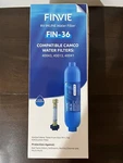 Finvie * Fin-36 Rv Water Filter With Flexible Hose Protector,40043 For Camco. Fixed Price $29.98.