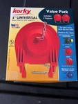 Korky Premium Large 3-inch Universal Toilet Flapper Long Lasting Rubber 2 Pack '. Fixed Price $25.00.