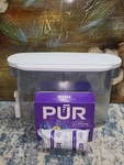 Pur Ds1810z Water Filter Pitcher/dispenser 2.6 Gal W/ 4 New Carbon Filters. Fixed Price $50.00.