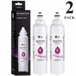 Lg Replacement Water Filter Cartridge Lt800p For Refrigerator 200 Gal 2 Pack. Fixed Price $37.99.