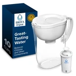 Brita Large Water Filter Pitcher For Tap And Drinking Water, 10 Cup Capacity. Fixed Price $17.17.